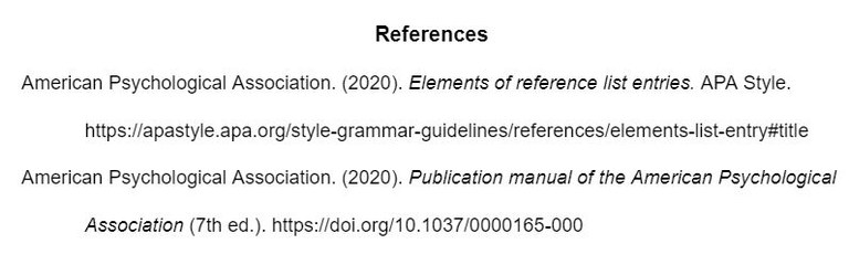 How to Capitalize and Punctuate Titles References (image)