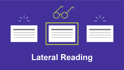 Click here to view the video titled Lateral Reading