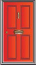 Door, Orange