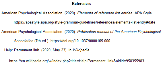 apa citation wikipedia